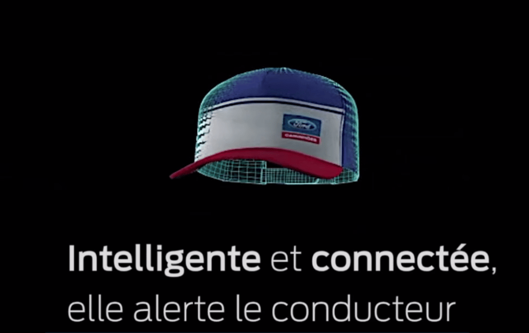 casquette connectée Ford SafeCap