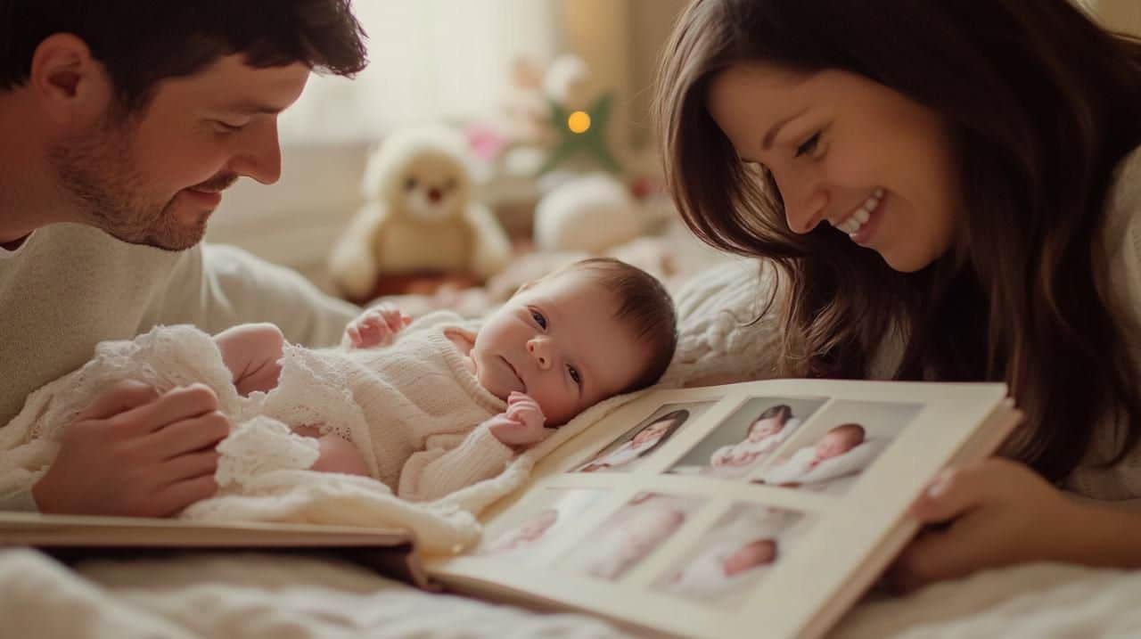 album photo naissance bébé